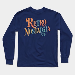 Retro Nostalgy Long Sleeve T-Shirt